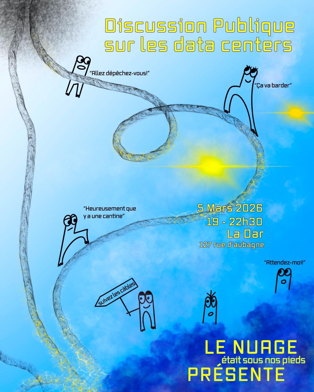 Discussion publique sur les data centers